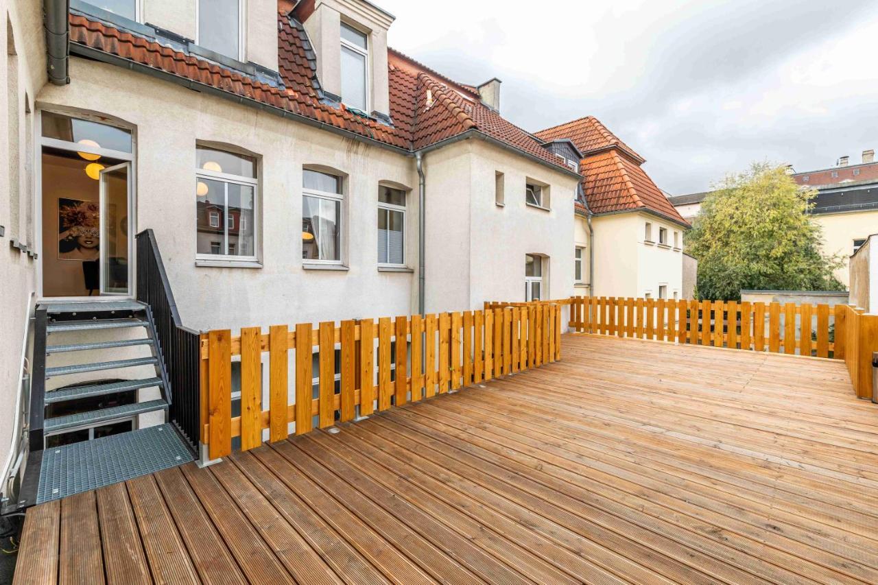 Grosser Terrassentraum In Klein Venedig ไลป์ซิก ภายนอก รูปภาพ