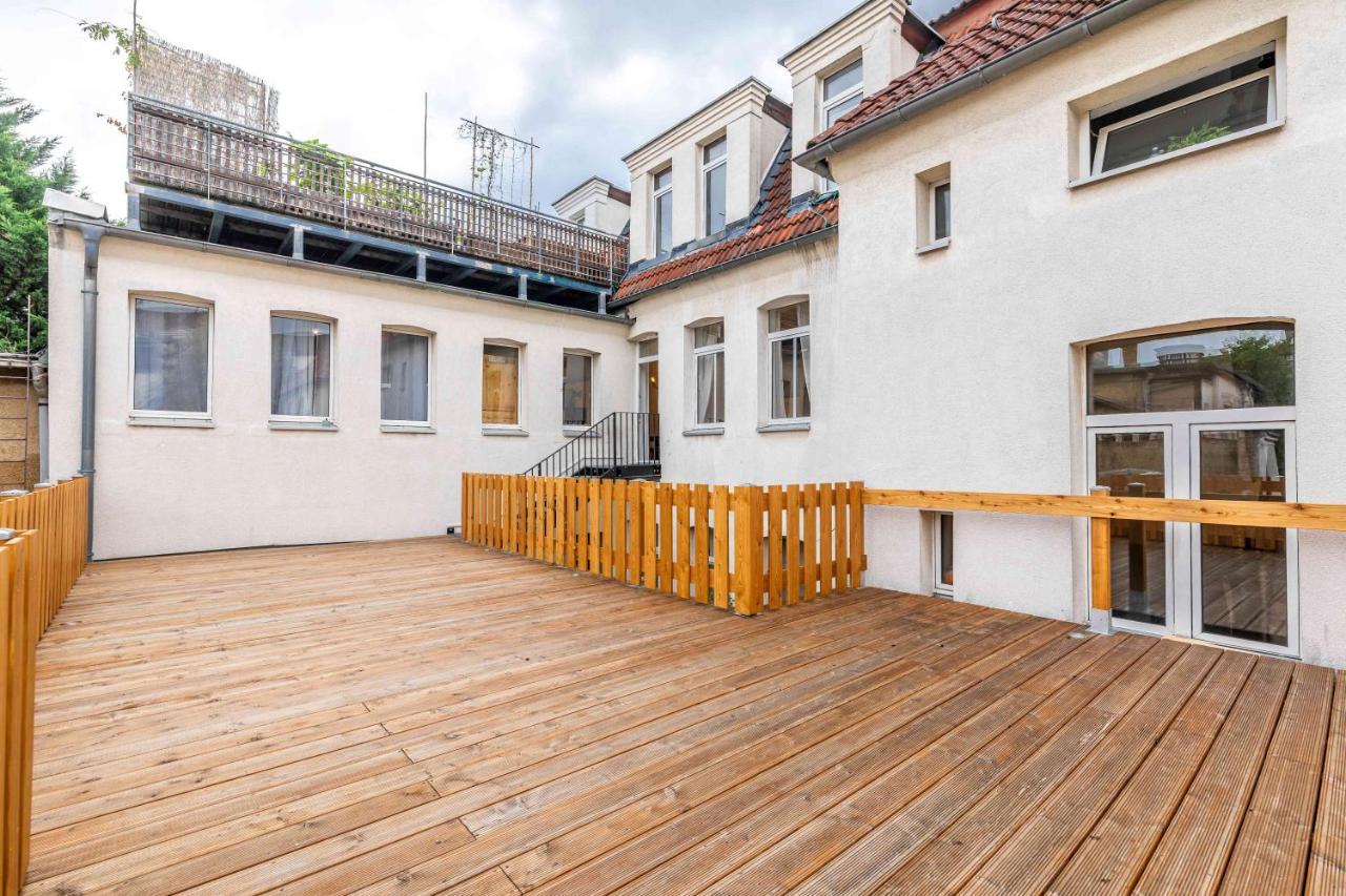 Grosser Terrassentraum In Klein Venedig ไลป์ซิก ภายนอก รูปภาพ